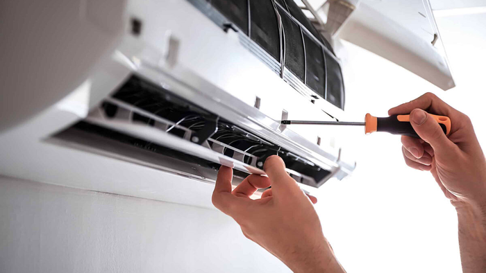 máy lạnh bị chảy nước