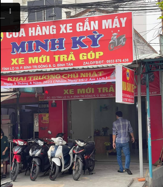 Top 3 cửa hàng xe máy uy tín chất lượng tại Tân Tạo