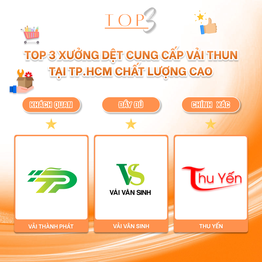 TOP 3 XƯỞNG DỆT CUNG CẤP VẢI THUN TẠI TP. HCM CHẤT LƯỢNG CAO