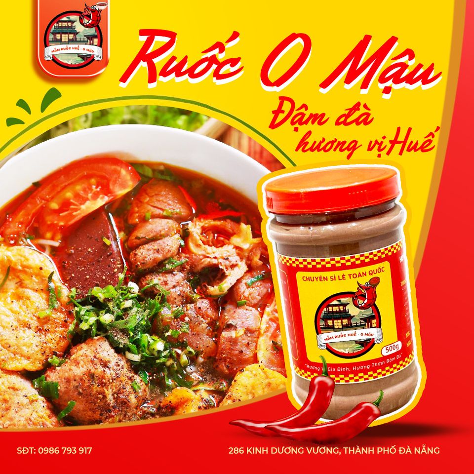 Mắm Ruốc Huế O Mậu: Vị Ngon Truyền Thống Từ Quê Hương Huế