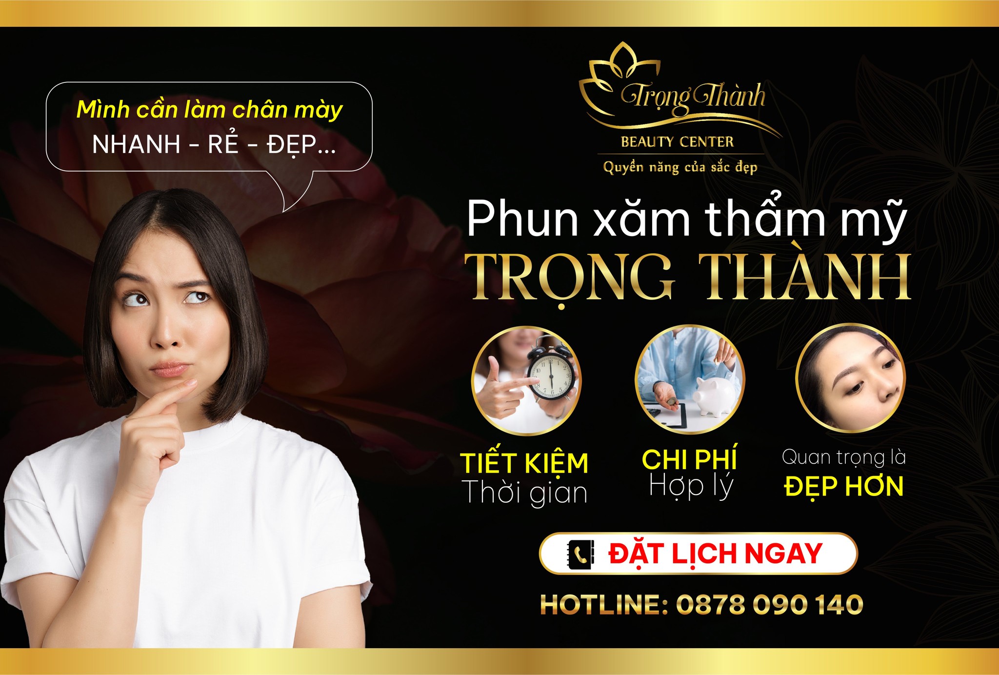 Phun xăm thẩm mỹ công nghệ cao, nên làm ở đâu?