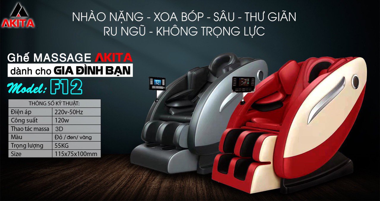 ghế massage akita