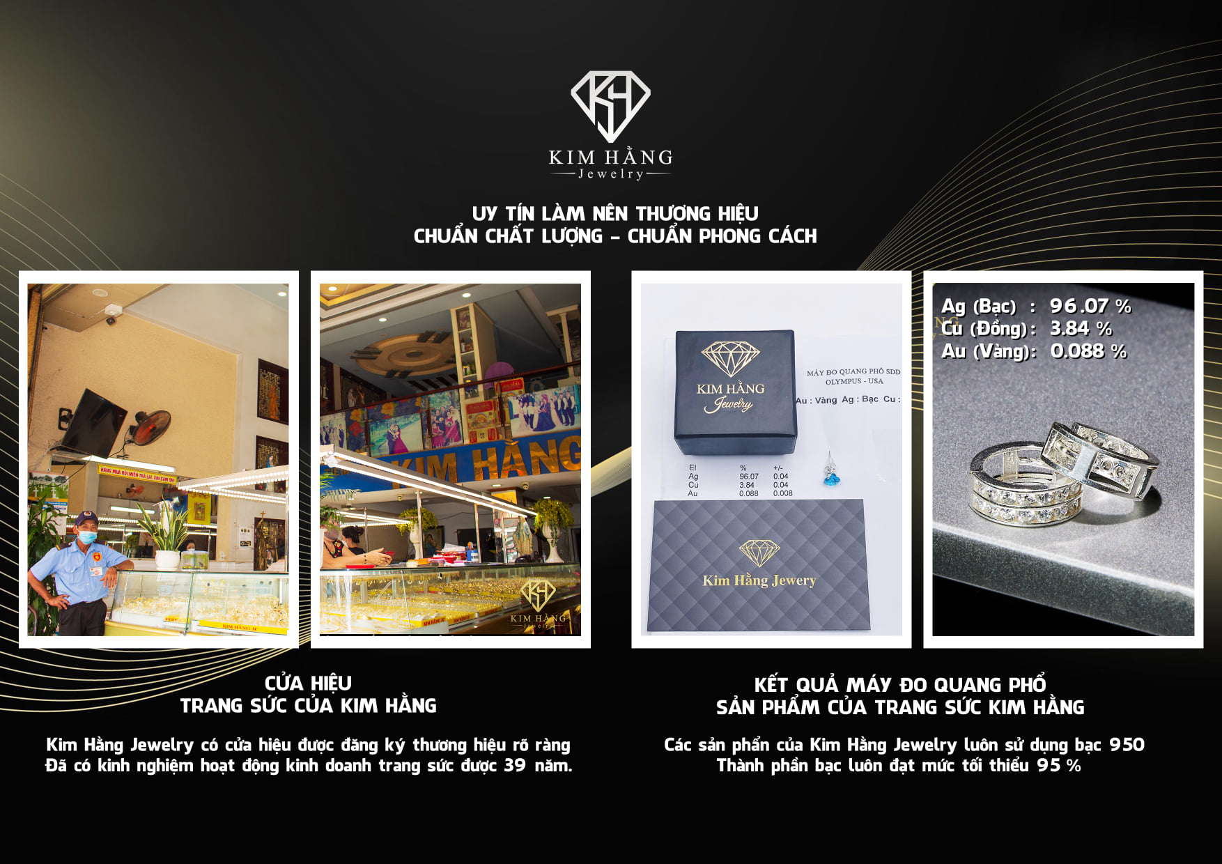 Top cửa hàng trang sức bạc chất lượng nhất Đồng Nai