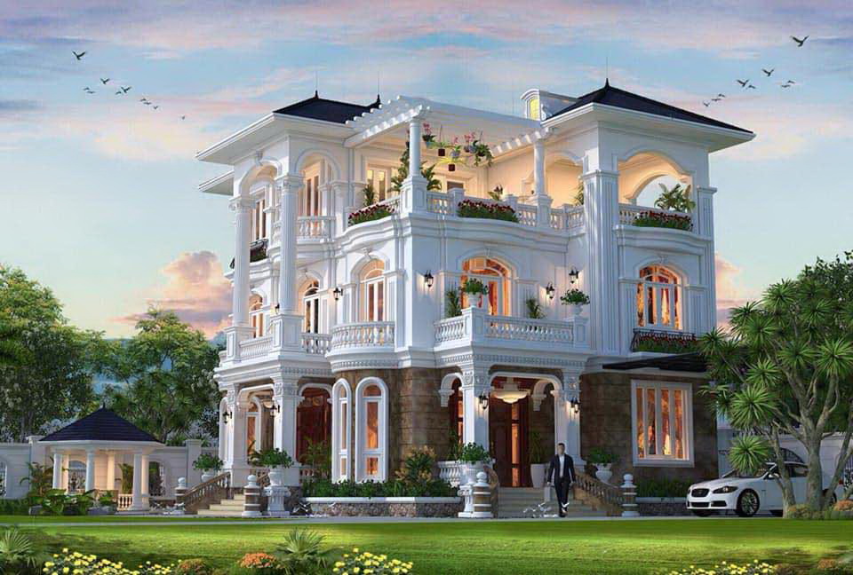  xu hướng xây dựng biệt thự nhà phố cao cấp 2025